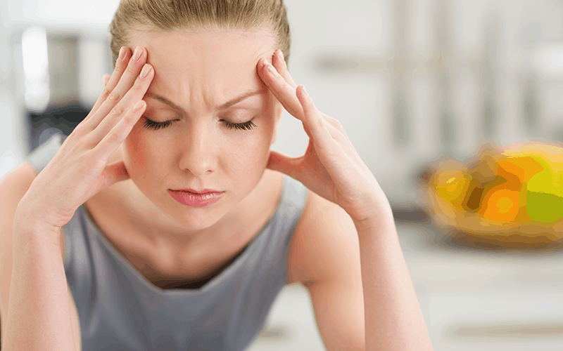 Durerile de cap sau migrenele pot avea drept cauză alergiile alimentare întârzuiate.